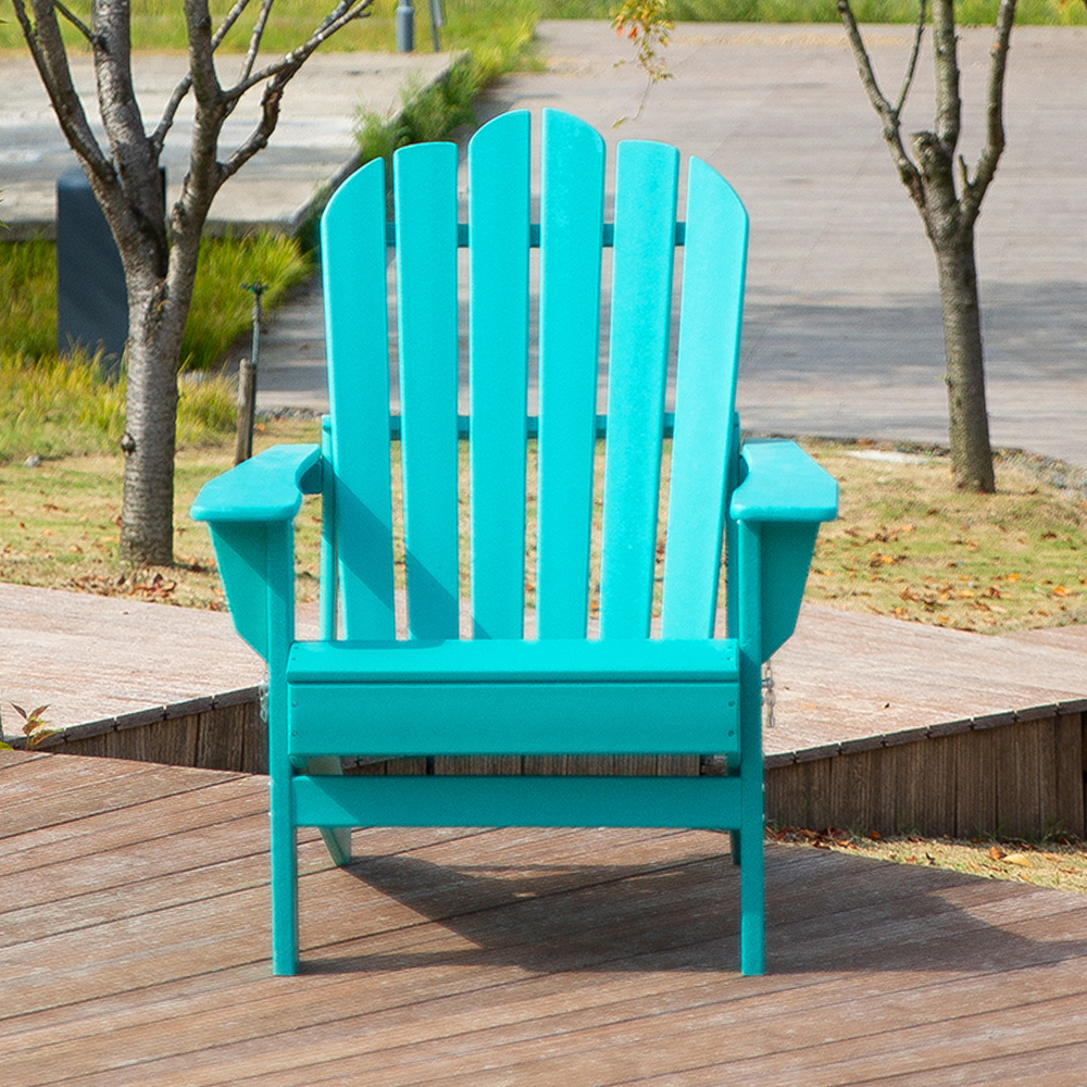 Ghế Gập HDPE ADM010 Màu Xanh Aqua - Ghế Adirondack Có Thể Gập Lại