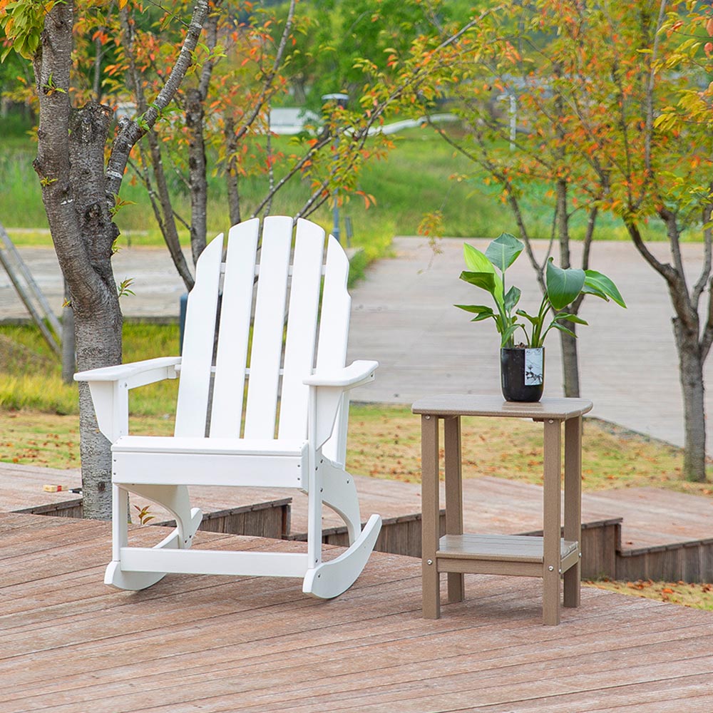 Làm thế nào để duy trì được độ bóng, vân bề mặt của Ghế Bập bênh HDPE Adirondack trong quá trình sử dụng lâu dài nhằm giữ được tính mới, vẻ đẹp của sản phẩm?